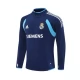 Real Madrid Trainingssweater 2005-06 - 1-4 Zip Retro Blauw
