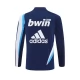Real Madrid Trainingssweater 2005-06 - 1-4 Zip Retro Blauw