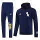 Real Madrid Trainingssweaterpak 2025-26 - Hoodie Blauw