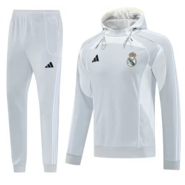 Real Madrid Trainingssweaterpak 2025-26 - Hoodie Grijs