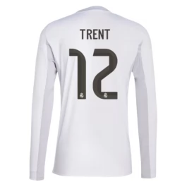 Real Madrid Trent 12 Thuisshirt 2025-2026 L/S Voetbaltenue