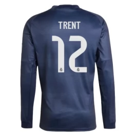 Real Madrid Trent 12 Uitshirt 2025-2026 L/S Voetbaltenue