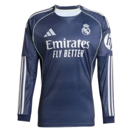 Real Madrid Uitshirt 2025-2026 L/S Voetbaltenue