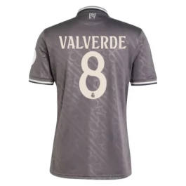Real Madrid Valverde 8 Third Shirt 2024-2025 Voetbaltenue