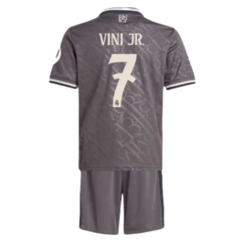 Real Madrid Vini Jr. 7 Third Shirt Kids 2024-2025 Voetbaltenue