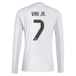 Real Madrid Vini Jr. 7 Thuisshirt 2025-2026 L/S Voetbaltenue
