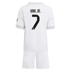 Real Madrid Vini Jr. 7 Thuisshirt Kids 2025-2026 Voetbaltenue