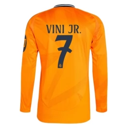 Real Madrid Vini Jr. 7 Uitshirt 2024-2025 L/S Voetbaltenue