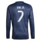 Real Madrid Vini Jr. 7 Uitshirt 2025-2026 L/S Voetbaltenue