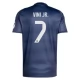 Real Madrid Vini Jr. 7 Uitshirt 2025-2026 Voetbaltenue