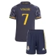 Real Madrid Vini Jr. 7 Uitshirt Kids 2023-2024 Voetbaltenue
