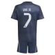 Real Madrid Vini Jr. 7 Uitshirt Kids 2025-2026 Voetbaltenue