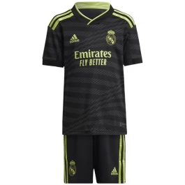 Real Madrid Voetbaltenue 2022-2023 Third Shirt Kids Real Madrid Voetbaltenue 2022-2023 Third Shirt Kids