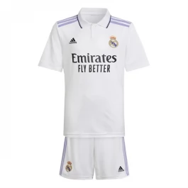 Real Madrid Voetbaltenue 2022-2023 Thuisshirt Kids