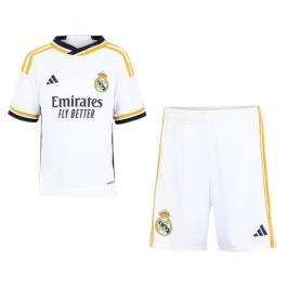 Real Madrid Voetbaltenue 2023-2024 Thuisshirt Kids