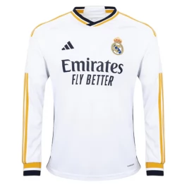 Real Madrid Voetbaltenue 2023-2024 Thuisshirt - L/S