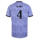 Real Madrid Voetbaltenue Alaba 4 2022-2023 Uitshirt