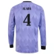 Real Madrid Voetbaltenue Alaba 4 2022-2023 Uitshirt - L/S