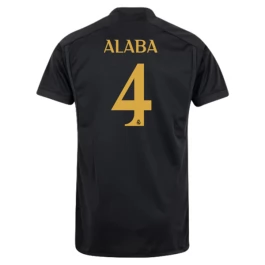 Real Madrid Voetbaltenue Alaba 4 2023-2024 Third Shirt