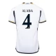 Real Madrid Voetbaltenue Alaba 4 2023-2024 Thuisshirt