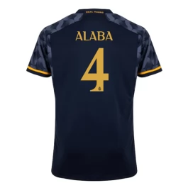 Real Madrid Voetbaltenue Alaba 4 2023-2024 Uitshirt