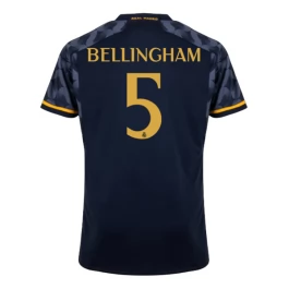 Real Madrid Voetbaltenue Bellingham 5 2023-2024 Uitshirt