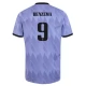 Real Madrid Voetbaltenue Benzema 9 2022-2023 Uitshirt