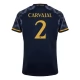 Real Madrid Voetbaltenue Carvajal 2 2023-2024 Uitshirt