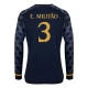 Real Madrid Voetbaltenue E. Militao 3 2023-2024 Uitshirt - L/S