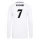 Real Madrid Voetbaltenue Hazard 7 2022-2023 Thuisshirt - L/S