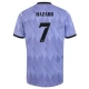 Real Madrid Voetbaltenue Hazard 7 2022-2023 Uitshirt