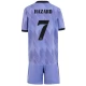 Real Madrid Voetbaltenue Hazard 7 2022-2023 Uitshirt Kids