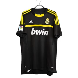 Real Madrid Voetbaltenue Keeper Retro 2011-2012 Uitshirt