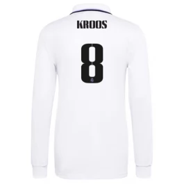 Real Madrid Voetbaltenue Kroos 8 2022-2023 Thuisshirt - L/S