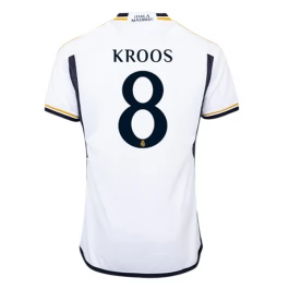 Real Madrid Voetbaltenue Kroos 8 2023-2024 Thuisshirt