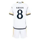 Real Madrid Voetbaltenue Kroos 8 2023-2024 Thuisshirt Kids
