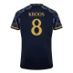 Real Madrid Voetbaltenue Kroos 8 2023-2024 Uitshirt