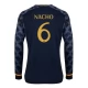 Real Madrid Voetbaltenue Nacho 6 2023-2024 Uitshirt - L/S