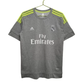 Real Madrid Voetbaltenue Retro 2015-2016 Uitshirt