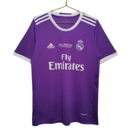 Real Madrid Voetbaltenue Retro 2016-2017 Uitshirt