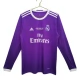 Real Madrid Voetbaltenue Retro 2016-2017 Uitshirt - L/S