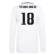 Real Madrid Voetbaltenue Tchouameni 18 2022-2023 Thuisshirt - L/S