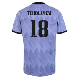 Real Madrid Voetbaltenue Tchouameni 18 2022-2023 Uitshirt