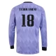 Real Madrid Voetbaltenue Tchouameni 18 2022-2023 Uitshirt - L/S