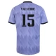 Real Madrid Voetbaltenue Valverde 15 2022-2023 Uitshirt