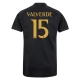 Real Madrid Voetbaltenue Valverde 15 2023-2024 Third Shirt