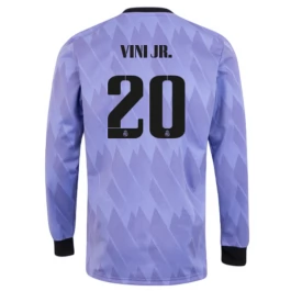 Real Madrid Voetbaltenue Vini Jr. 20 2022-2023 Uitshirt - L/S