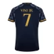Real Madrid Voetbaltenue Vini Jr. 7 2023-2024 Uitshirt