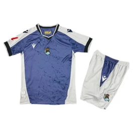 Real Sociedad Uitshirt Kids 2025-2026 Voetbaltenue