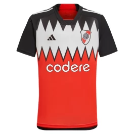 River Plate Voetbaltenue 2023-2024 Uitshirt